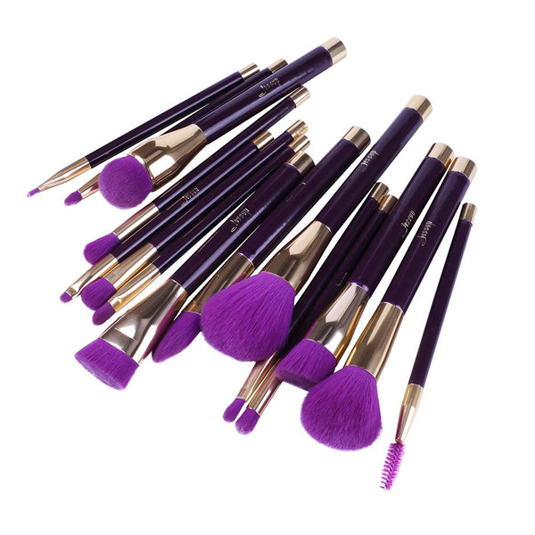 Darkviolet Makeup Brushes Set