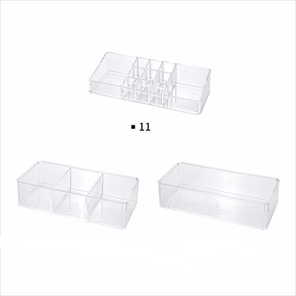 Transparent Makeup Organizer