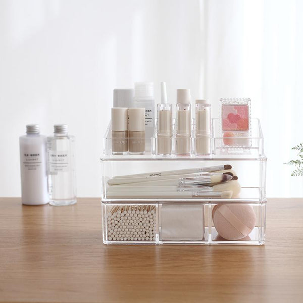 Transparent Makeup Organizer