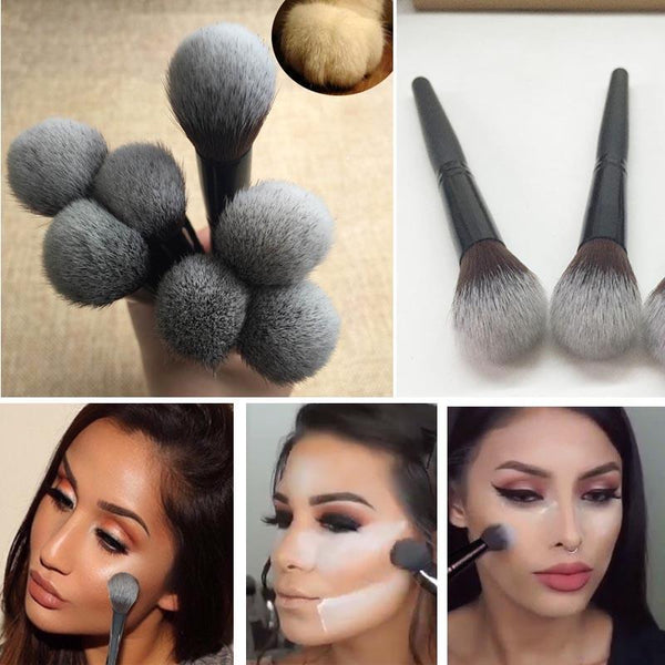 Soft Synthetic Hair Makeup Brushes
