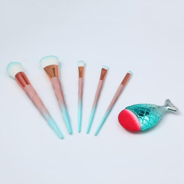 Blending Unicorn Makeup Brushes